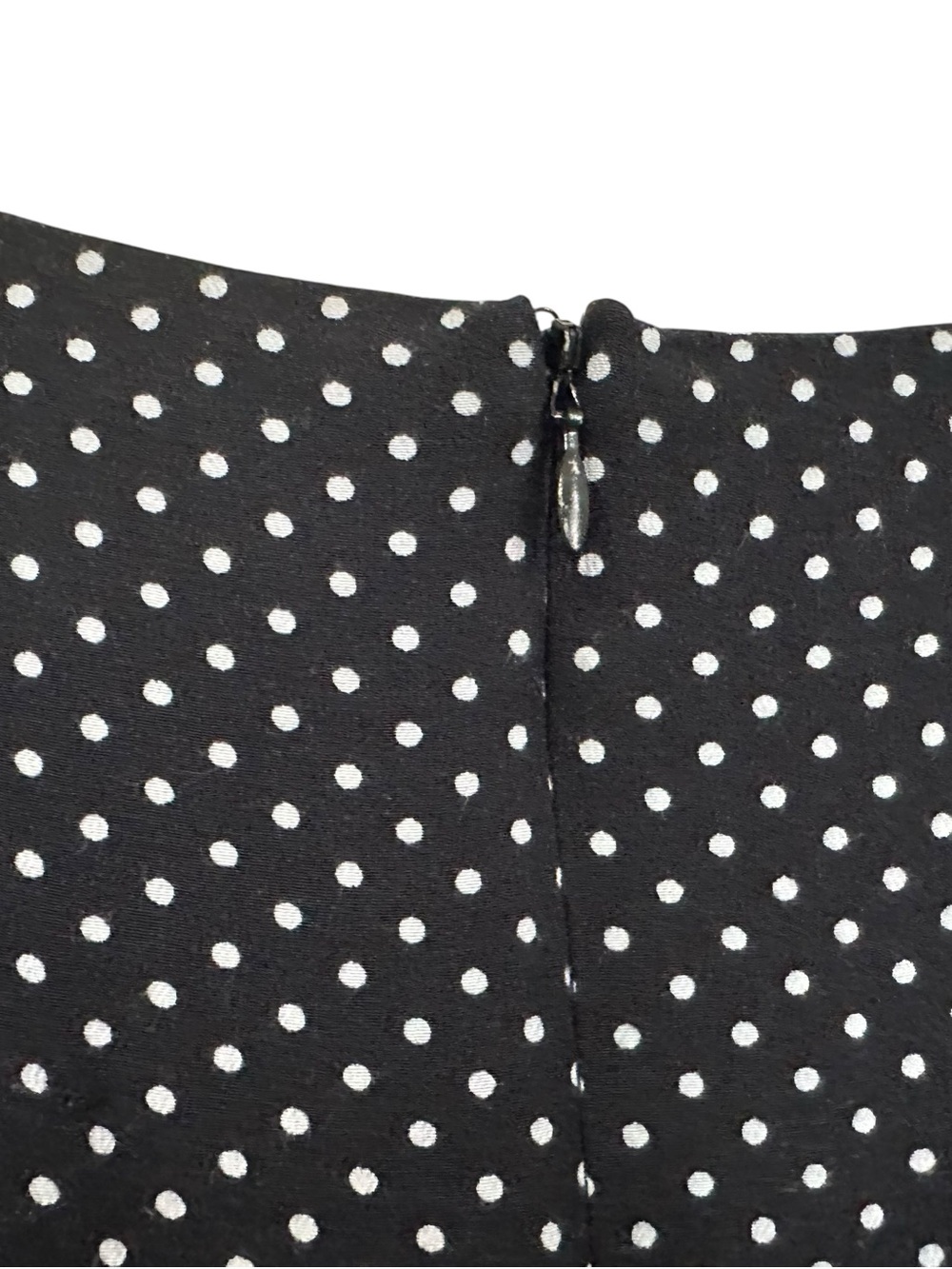 Reformation Womrns Bea A Line Polka Dot Midi Skirt Sz Small Black White Flowy - Picture 5 of 8